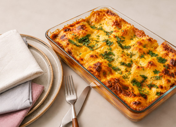 Lasagna bolognese voor het hele gezin (2 volwassen en 2 kinderen)